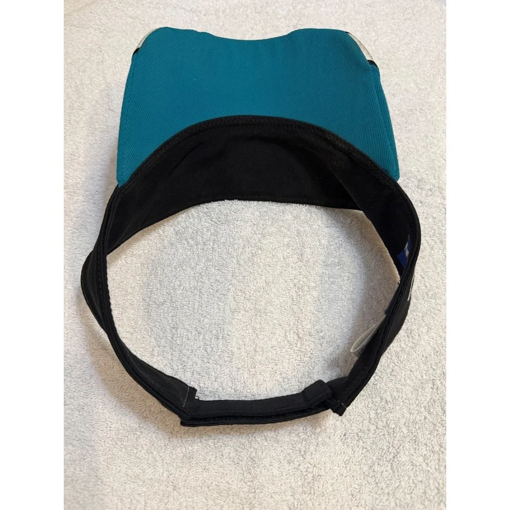Reebok Jacksonville Jaguars NFL Equipment Visor Black Teal White Adjustable Hat